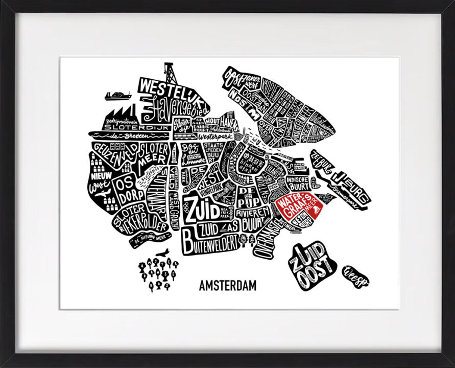 Amsterdam Map Watergraafsmeer